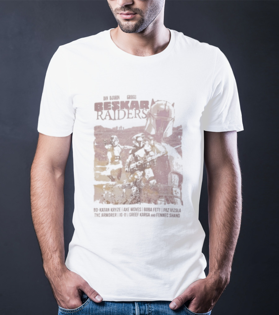 Heroes Villains Star Wars 2026 Exclusive Beskar Raiders This Is The Way T-Shirt
