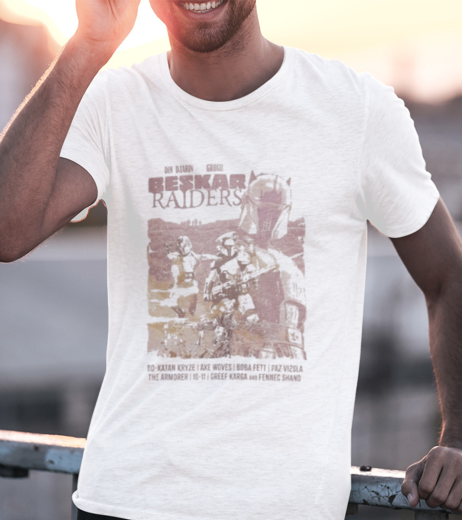 Heroes Villains Star Wars 2026 Exclusive Beskar Raiders This Is The Way T-Shirt