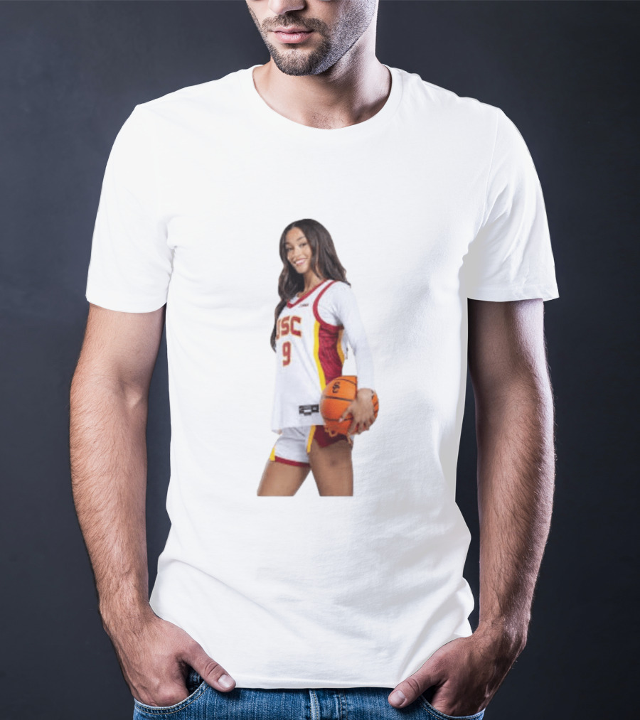 Jazzy Female Newcomer Of The Year USC Basketball T-Shirt
