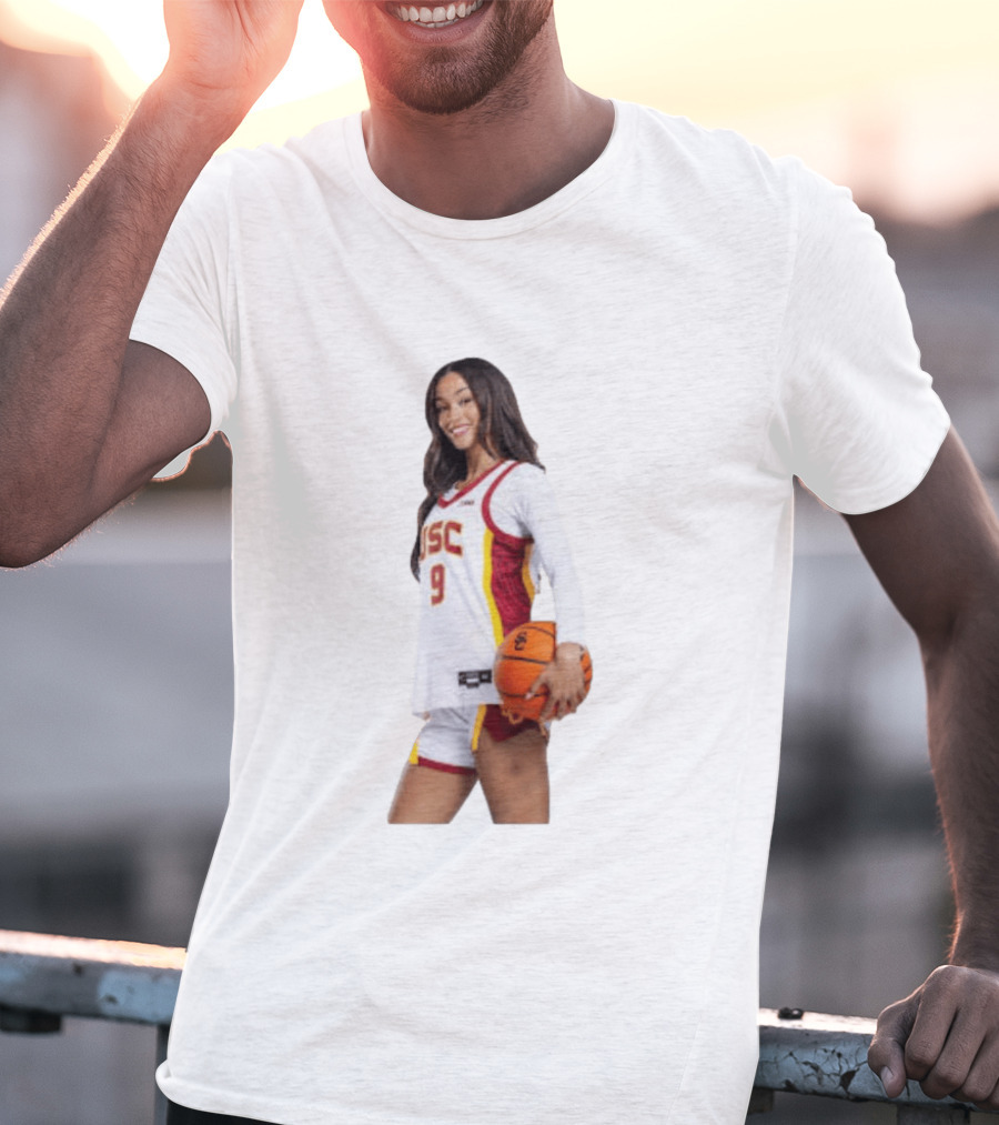 Jazzy Female Newcomer Of The Year USC Basketball T-Shirt