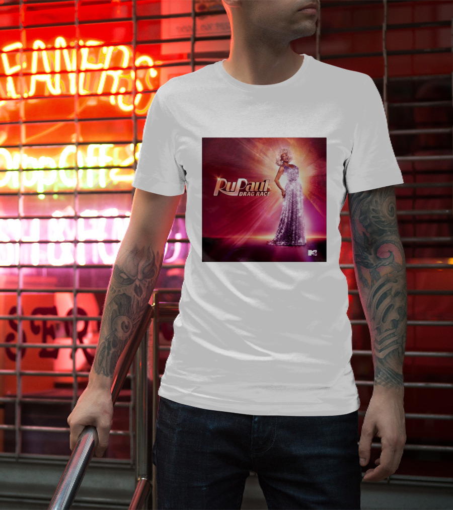 RuPaul's Drag Race Season 18 2026 MTV Bright Lights Glamor And Elegance T-Shirt