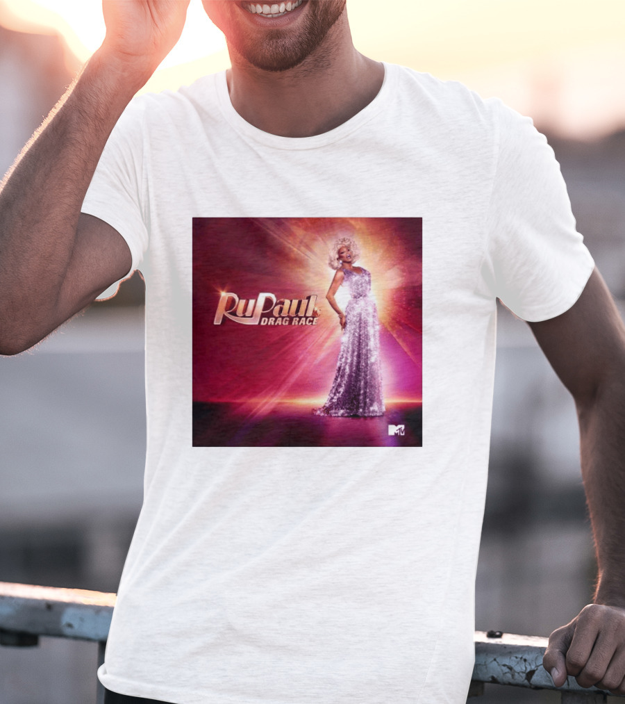 RuPaul's Drag Race Season 18 2026 MTV Bright Lights Glamor And Elegance T-Shirt