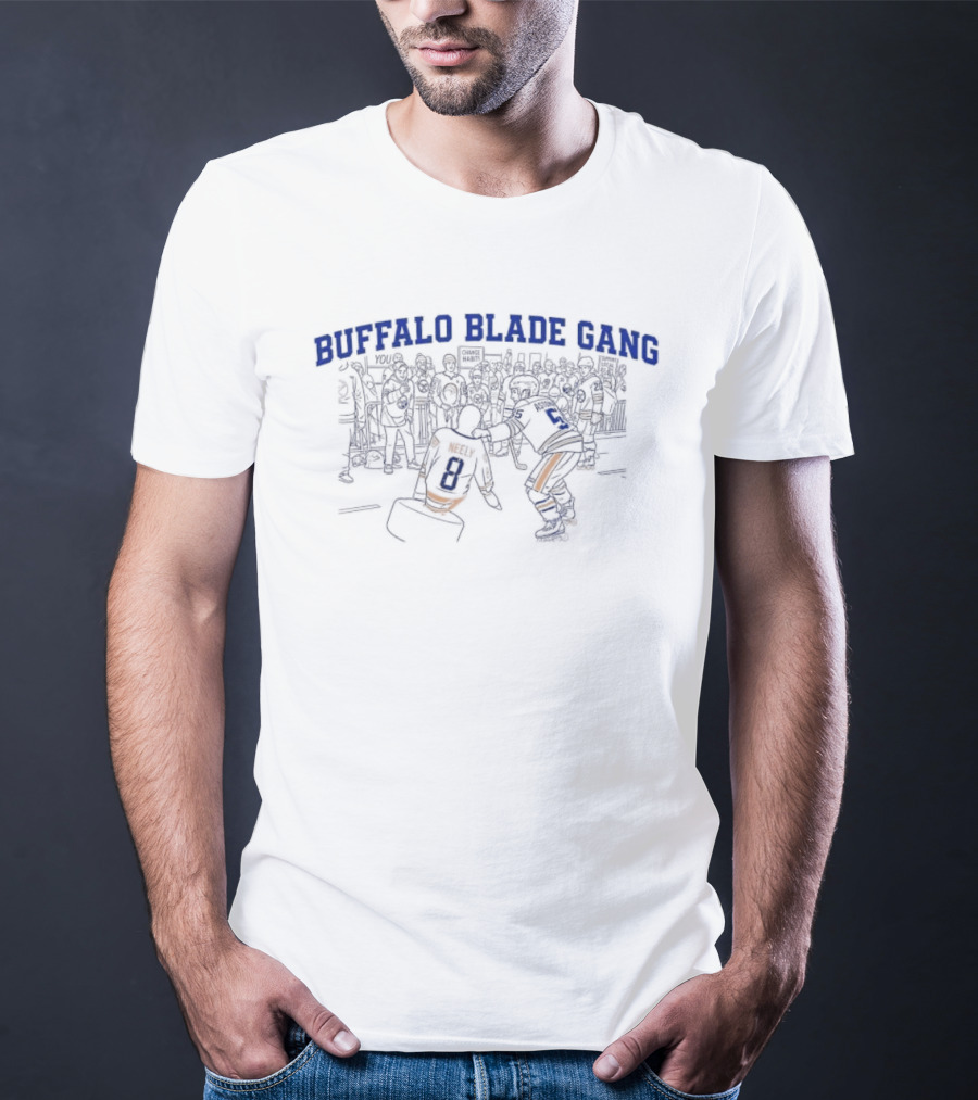 Buffalo Sabres Players Buffalo Blade Gang Hockey Team Spirit T-Shirt