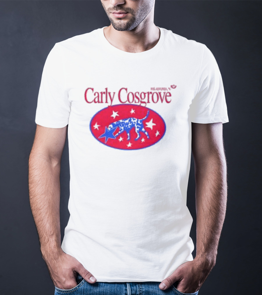 Carly Cosgrove Dog Oval Star T-Shirt