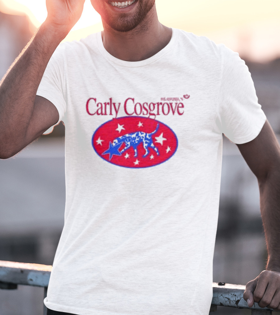 Carly Cosgrove Dog Oval Star T-Shirt