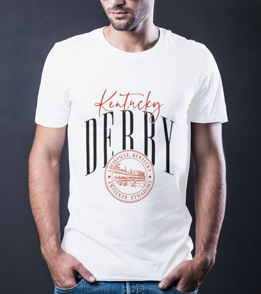 Kentucky Derby Louisville Hall Of Fame Gameday Social Oatmeal Cropped T-Shirt