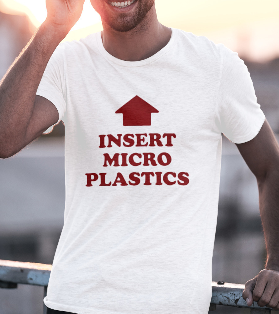Insert Microplastics Red Arrow T-Shirt