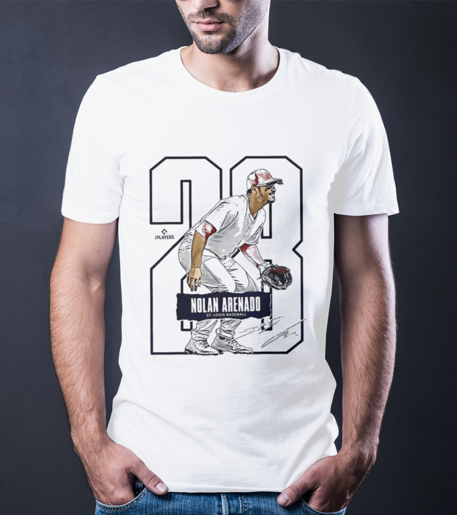 Nolan Arenado 28 ST Louis Baseball Players T-Shirt
