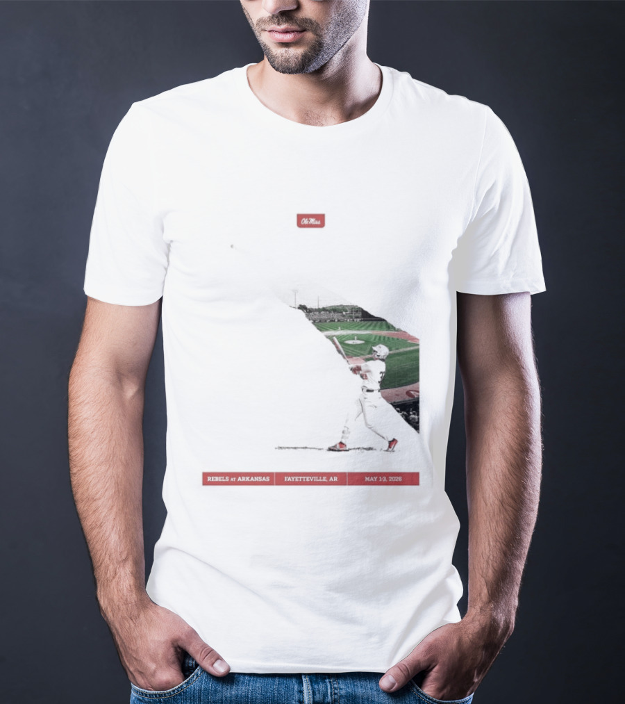 Ole Miss Baseball Swayze Field May 1 3 2026 Fayetteville AR Perfect Timing T-Shirt