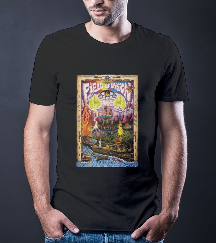 King Gizzard And The Lizard Wizard Field Of Vision II Buena Vista CO August 16 2026 T-Shirt