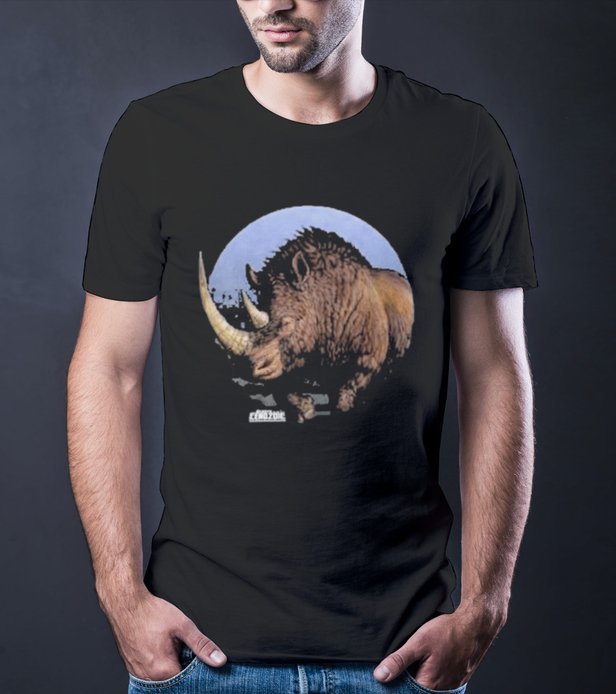 Creative Beast Studio Woolly Rhino Cenozoic Collection T-Shirt
