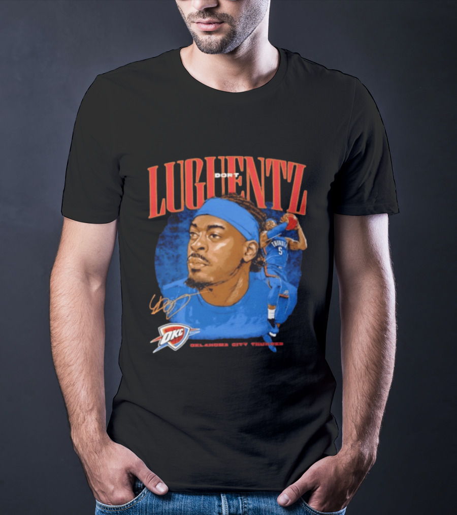 Luguentz Dort Oklahoma City Thunder Basketball OKC Star Player T-Shirt