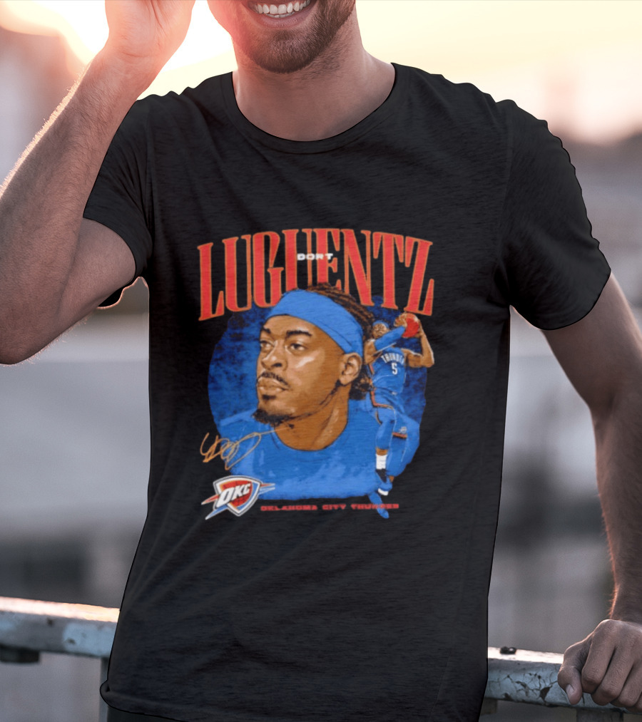 Luguentz Dort Oklahoma City Thunder Basketball OKC Star Player T-Shirt
