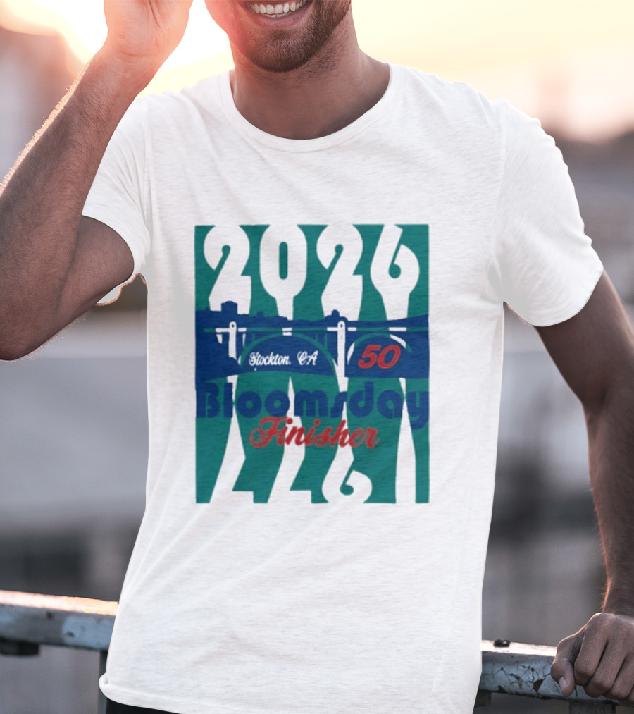 2024 Bloomsday Finisher 50th Annual Race Spokane 12K T-Shirt
