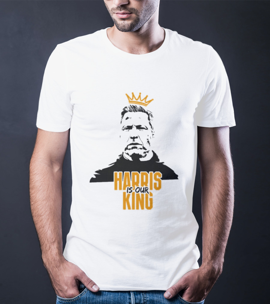 Cambridge United FC Harris Is Our King Crown Portrait 2026 T-Shirt
