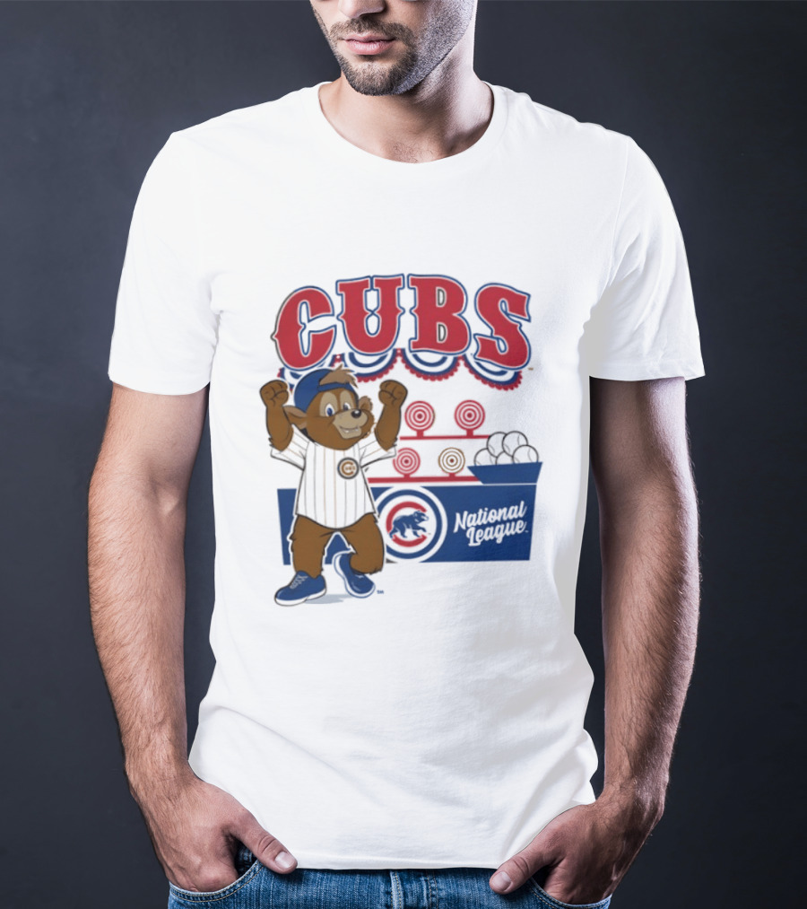Chicago Cubs National League Carnival Bear Cubs T-Shirt