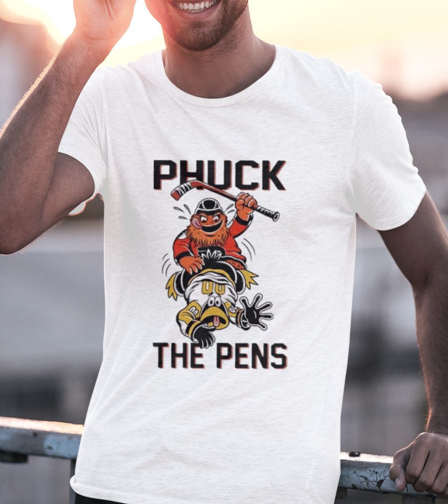 Phuck The Pens Philadelphia Flyers Rivalry Hockey T-Shirt