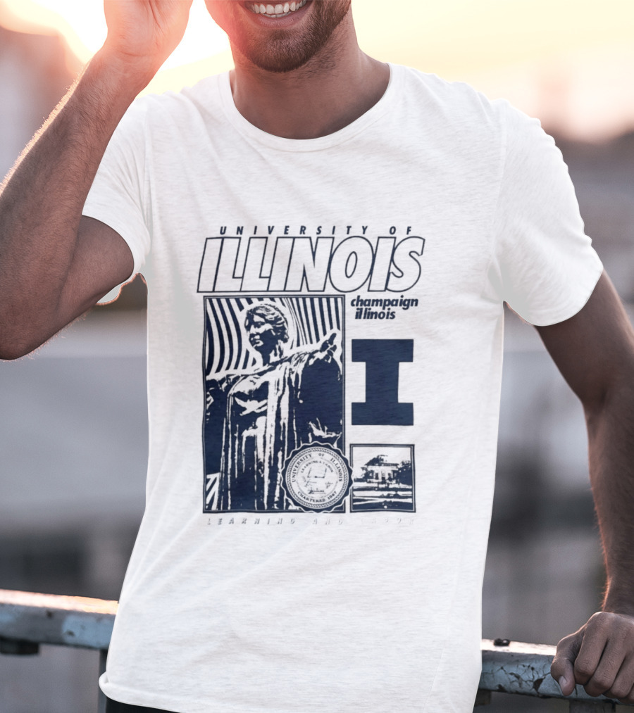 University Of Illinois Alma Mater Champaign Urbana Gameday Spirit T-Shirt