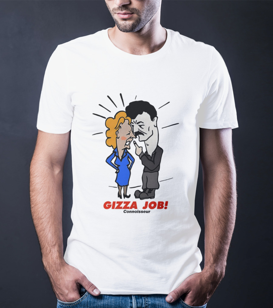 Yosser Hughes Gizza Job Cartoon Illustration By Comictees.com T-Shirt