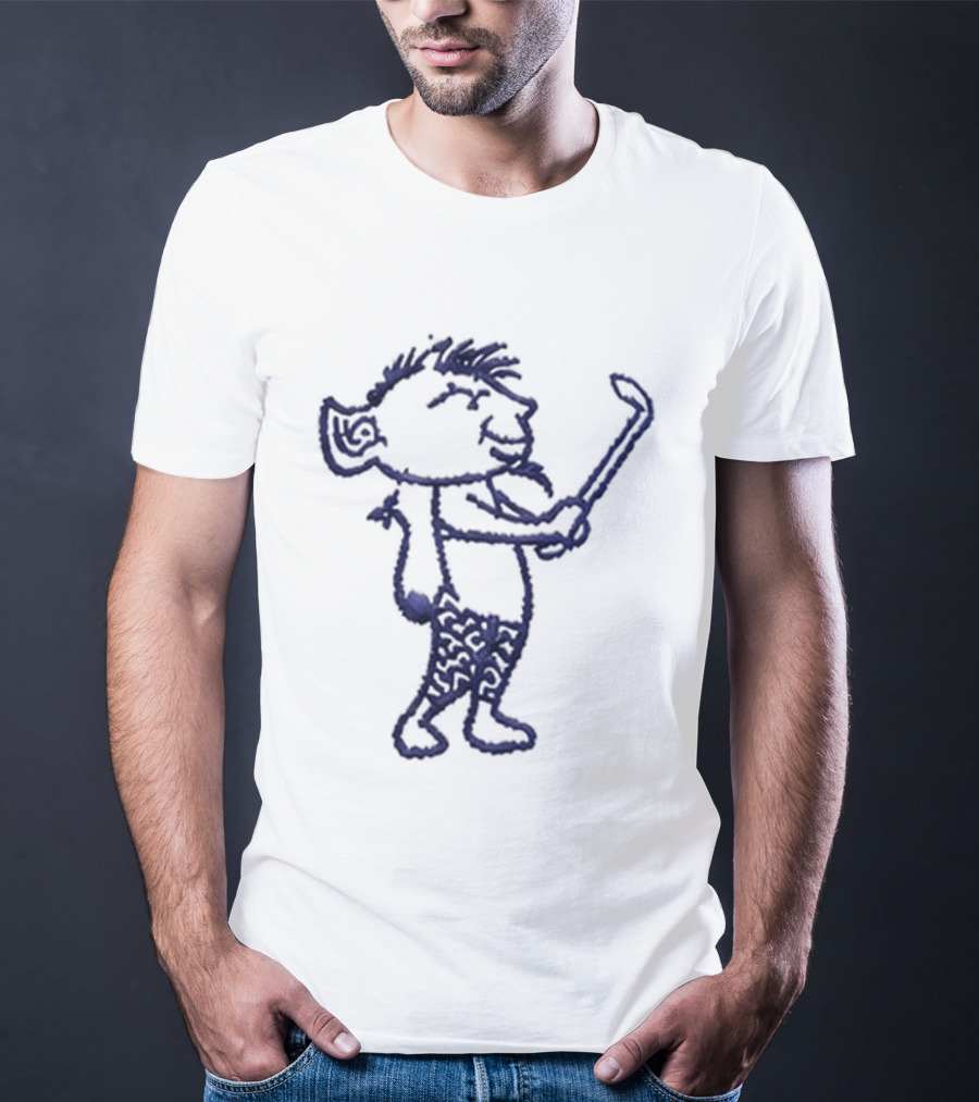 Ryan Jamison DIBS DePaul Golf Hat Character Sketch T-Shirt