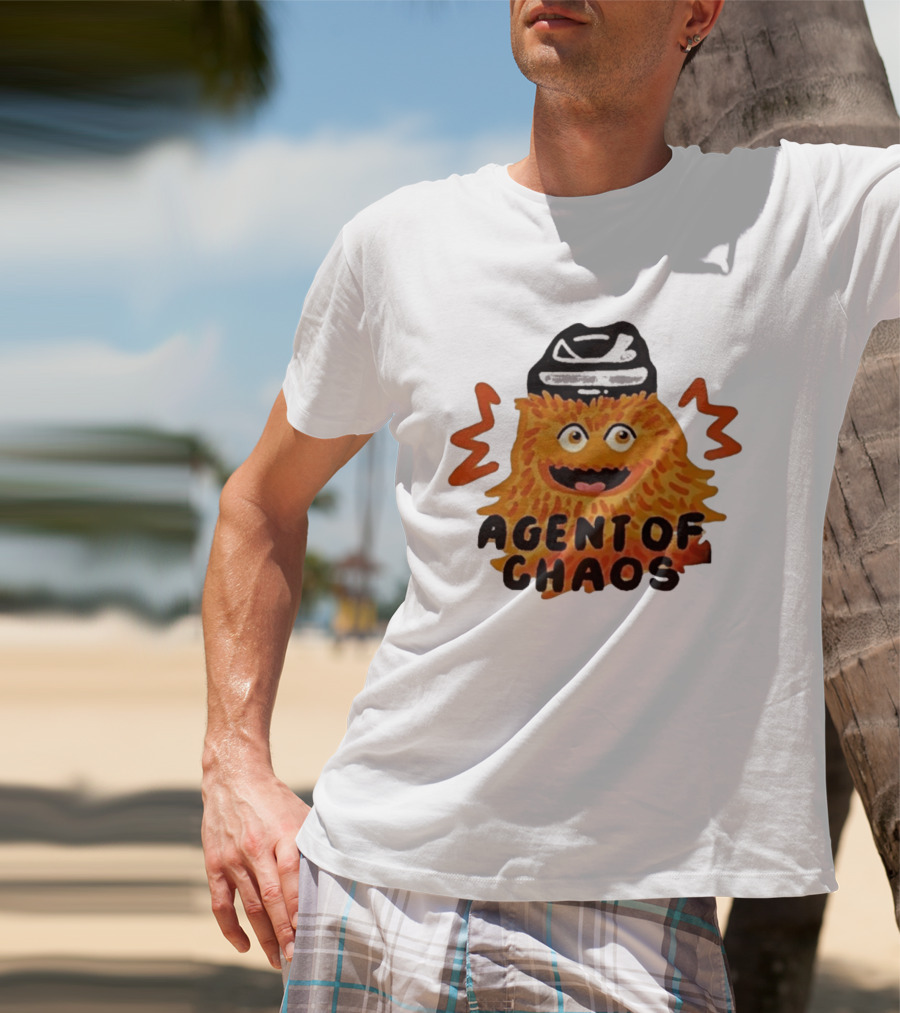 Gritty Agent Of Chaos Philadelphia Flyers T-Shirt