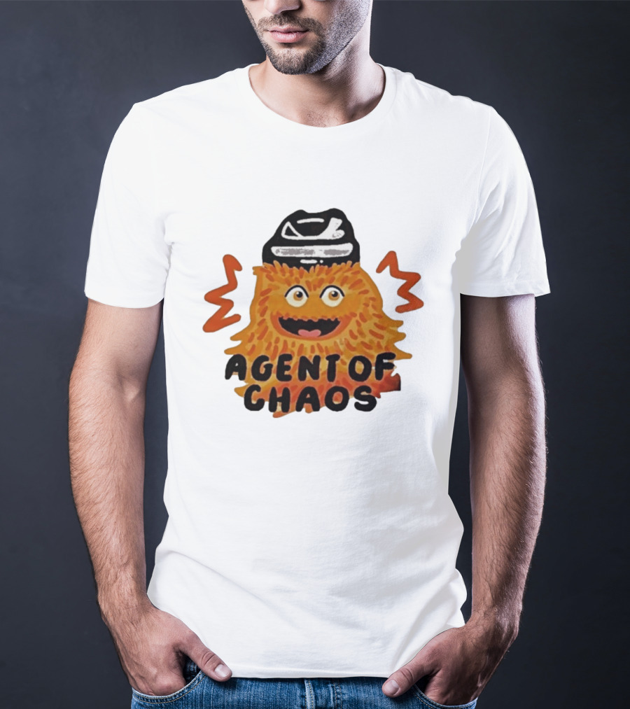 Gritty Agent Of Chaos Philadelphia Flyers T-Shirt