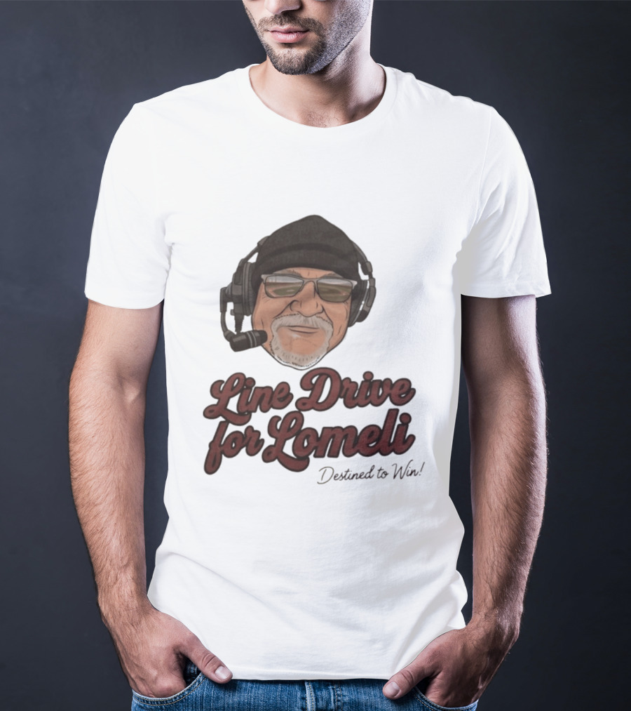 Line Drive For Lomeli Destined To Win T-Shirt