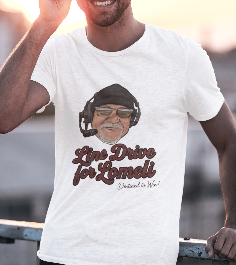 Line Drive For Lomeli Destined To Win T-Shirt