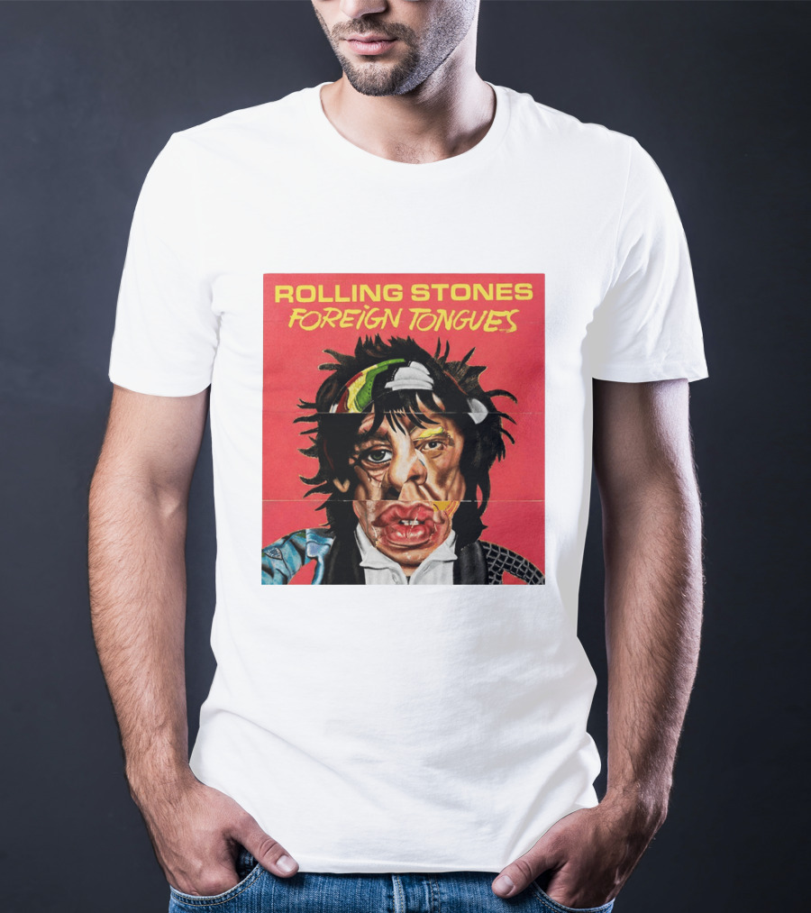 The Rolling Stones Foreign Tongues Album Cover Art 2026 T-Shirt