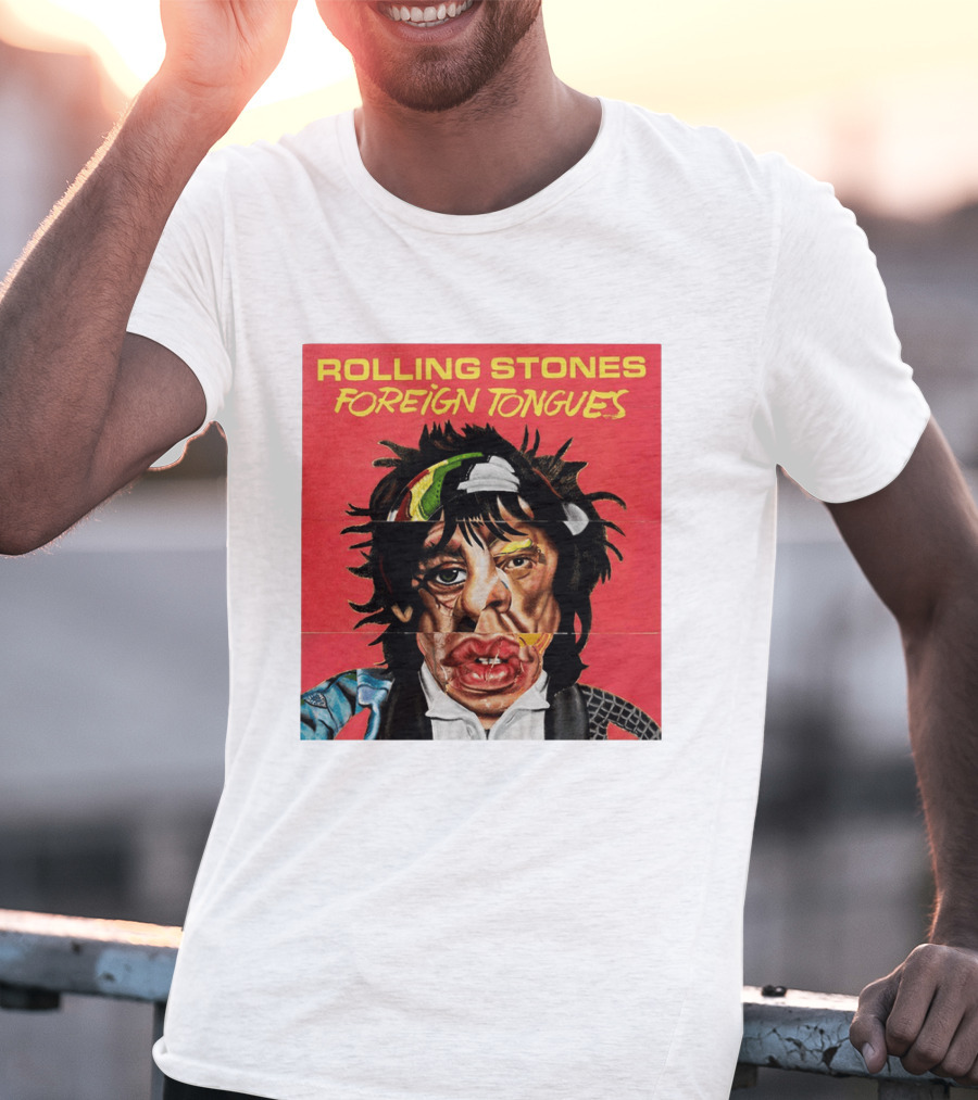 The Rolling Stones Foreign Tongues Album Cover Art 2026 T-Shirt