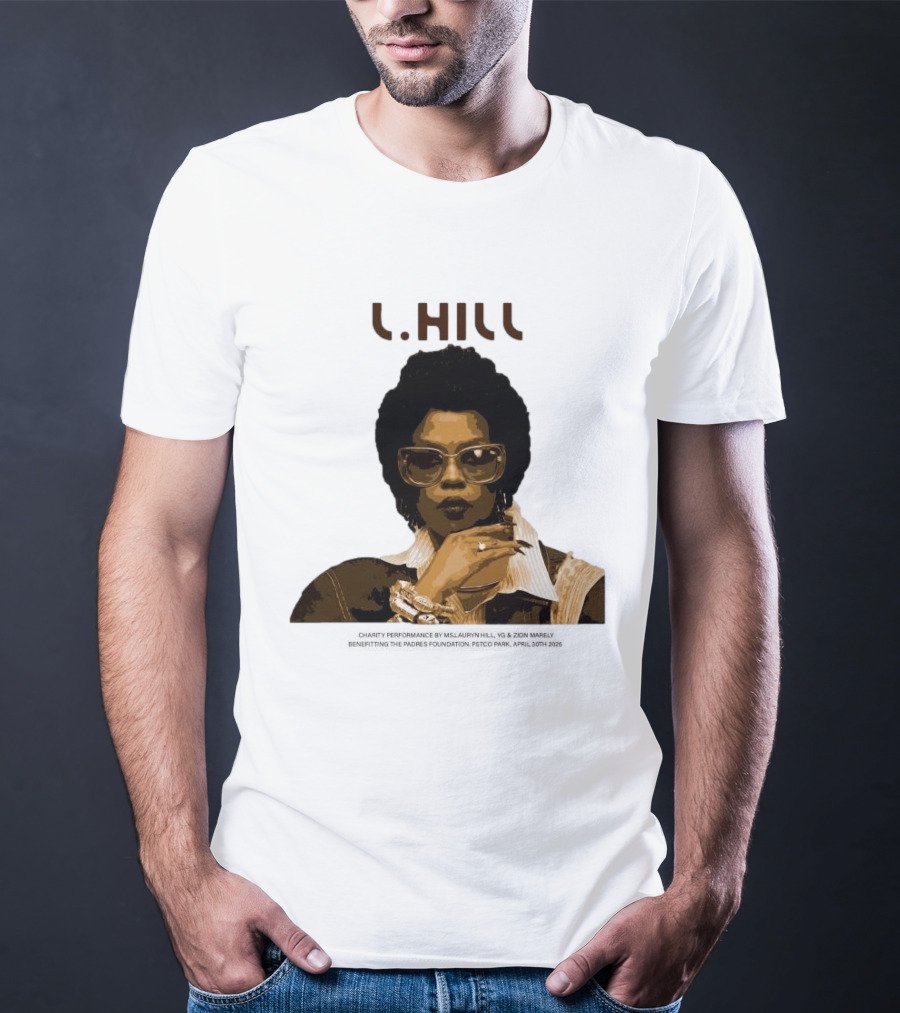 Ms Lauryn Concert Hill MLH Charity Dinner On The Diamond T-Shirt