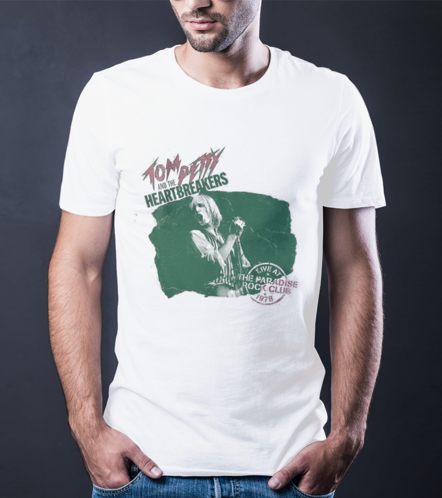Tom Petty Live At The Paradise Rock Club Boston 1978 T-Shirt