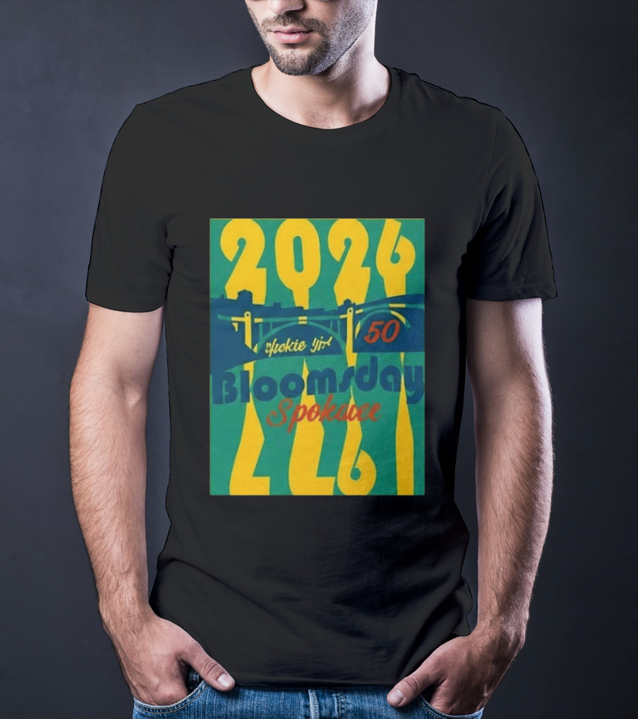 2026 Spokane Bloomsday 50th Race Hometown Pride Celebration T-Shirt