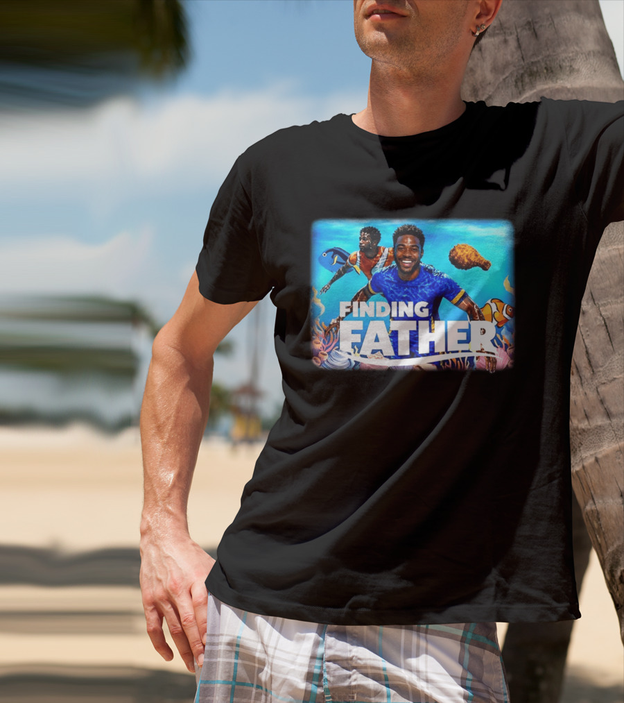 Finding Father Underwater Adventure With Fish And Coral T-Shirt