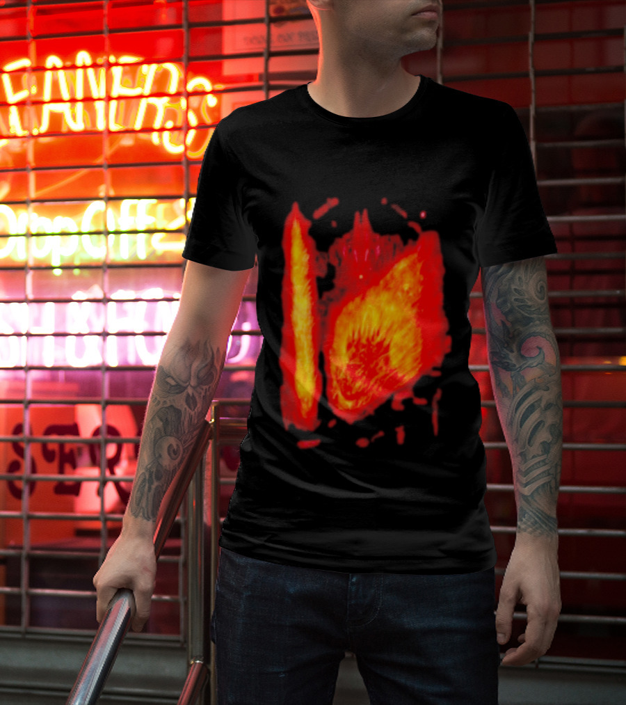 Flame Knight Fire Armor Blaze T-Shirt