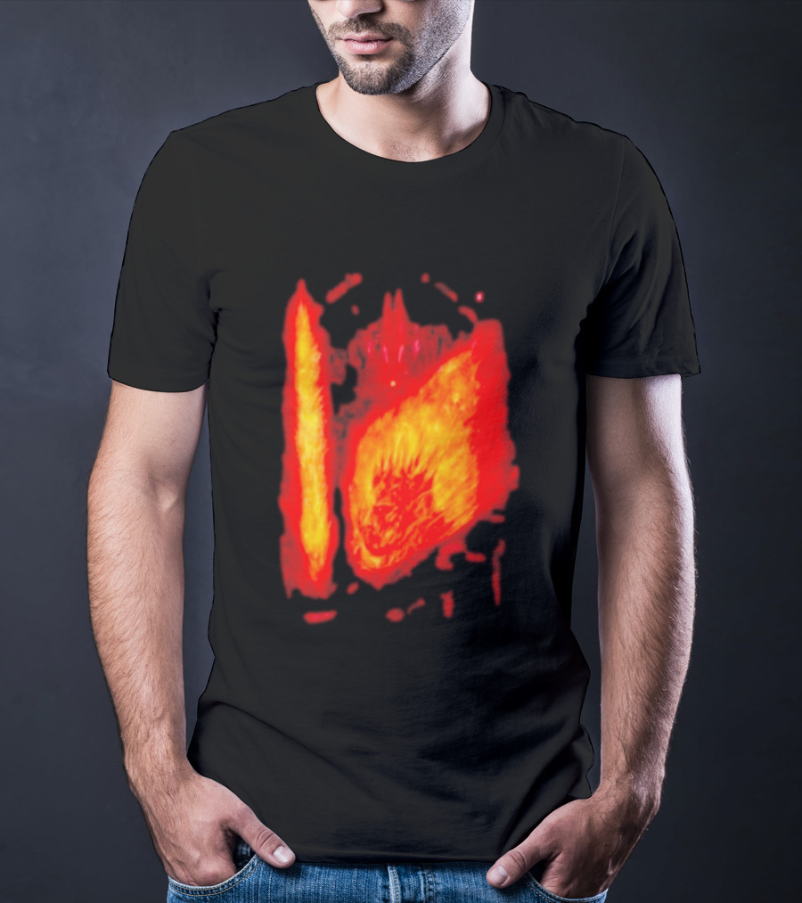 Flame Knight Fire Armor Blaze T-Shirt