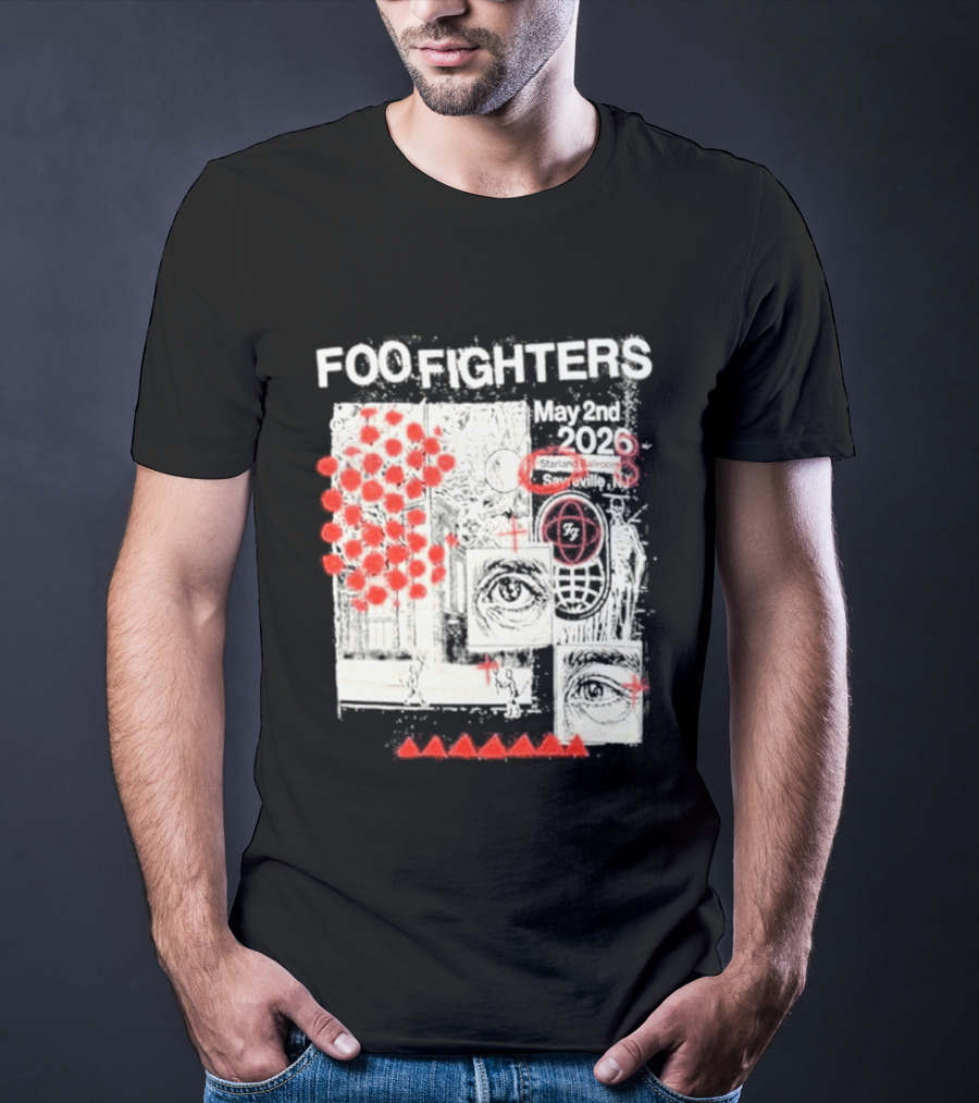 Foo Fighters Sayreville New Jersey 2026 Starland Ballroom May 2nd Your Favorite Toy T-Shirt