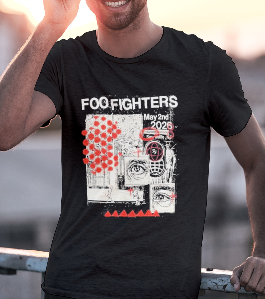 Foo Fighters Sayreville New Jersey 2026 Starland Ballroom May 2nd Your Favorite Toy T-Shirt