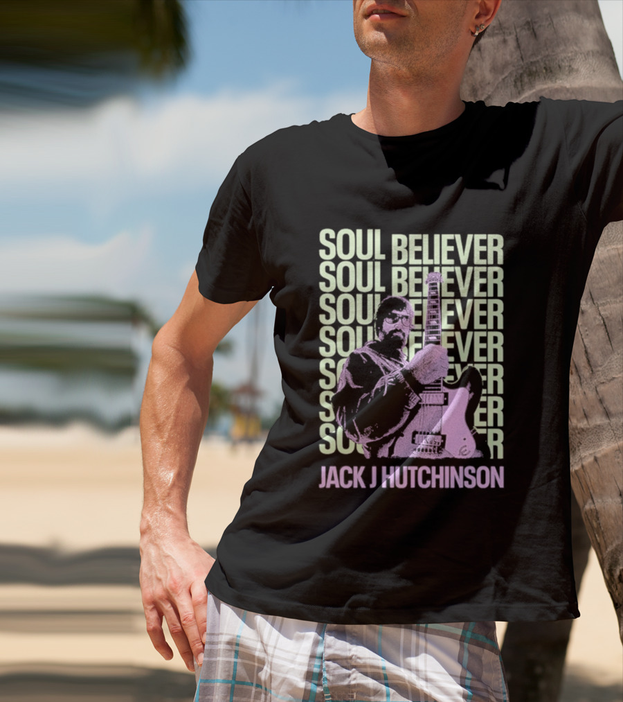 Jack J Hutchinson Soul Believer Guitar Artistry T-Shirt