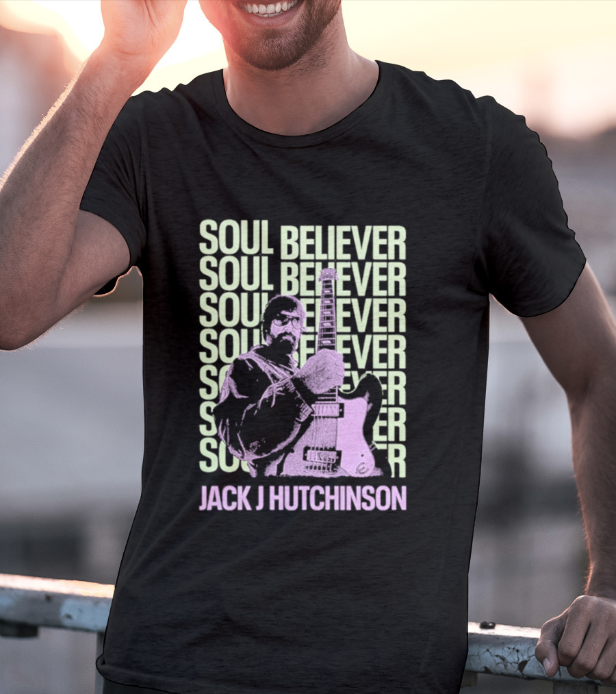 Jack J Hutchinson Soul Believer Guitar Artistry T-Shirt