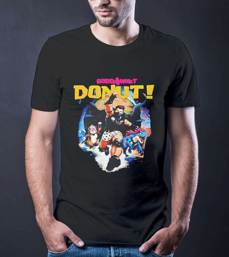 Goddamnit Donut Mongo Dungeon Crawler Carl Adventure T-Shirt