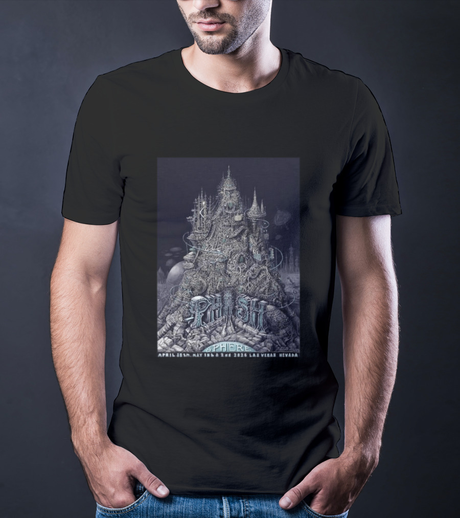 Phish Live At Sphere Las Vegas 2026 April 18 May 1 2 2026 T-Shirt
