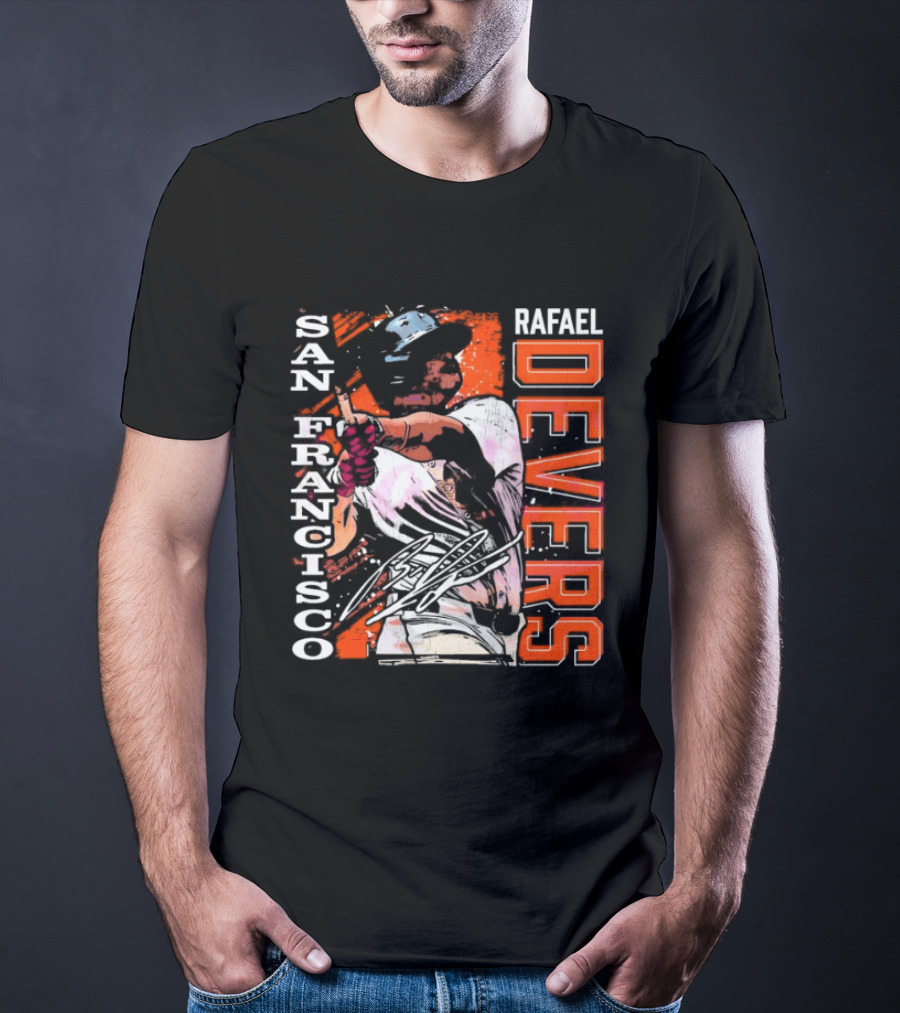 Rafael Devers San Francisco Baseball T-Shirt