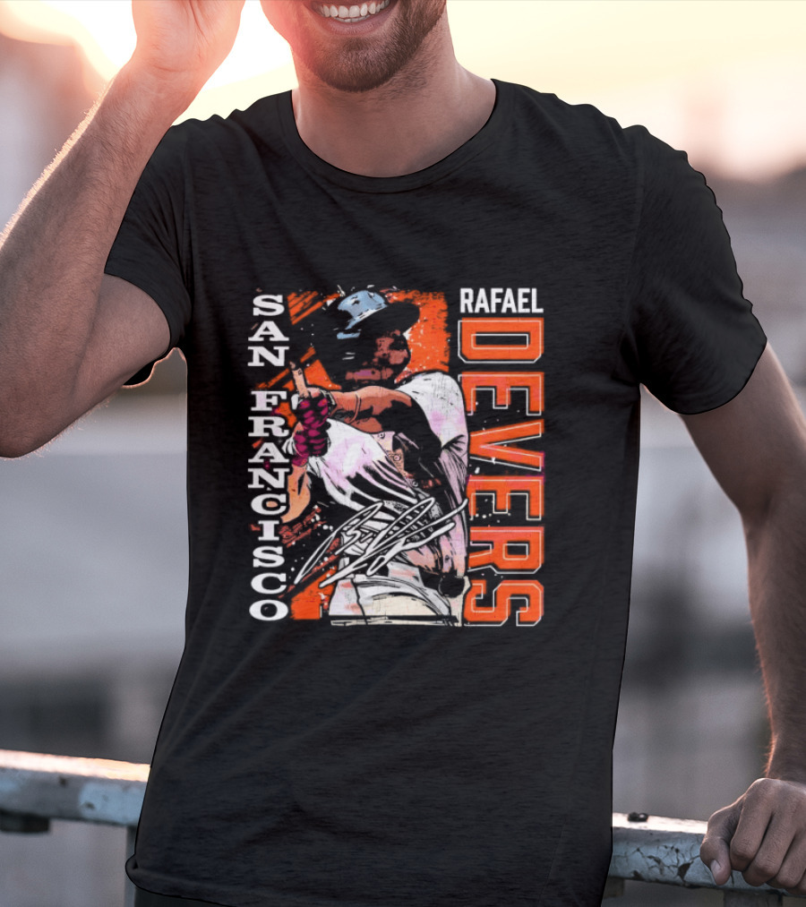 Rafael Devers San Francisco Baseball T-Shirt