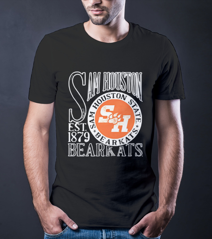 Sam Houston State Bearkats Est 1879 SH Paw T-Shirt