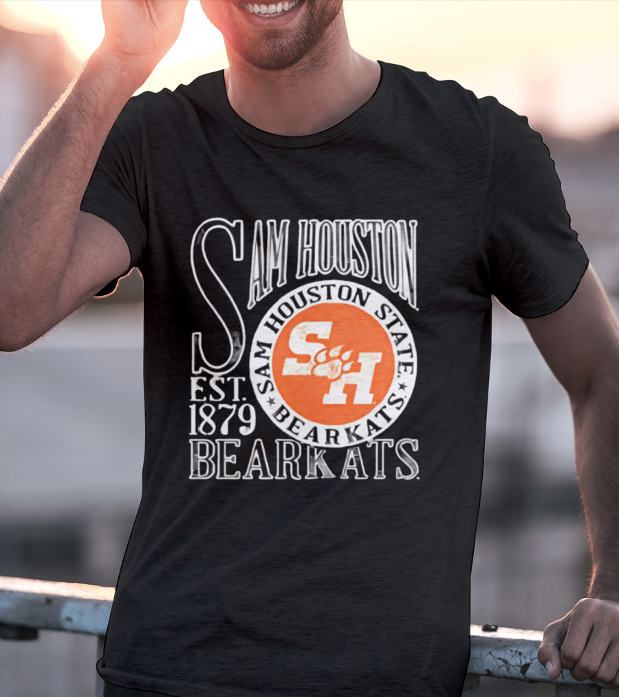 Sam Houston State Bearkats Est 1879 SH Paw T-Shirt