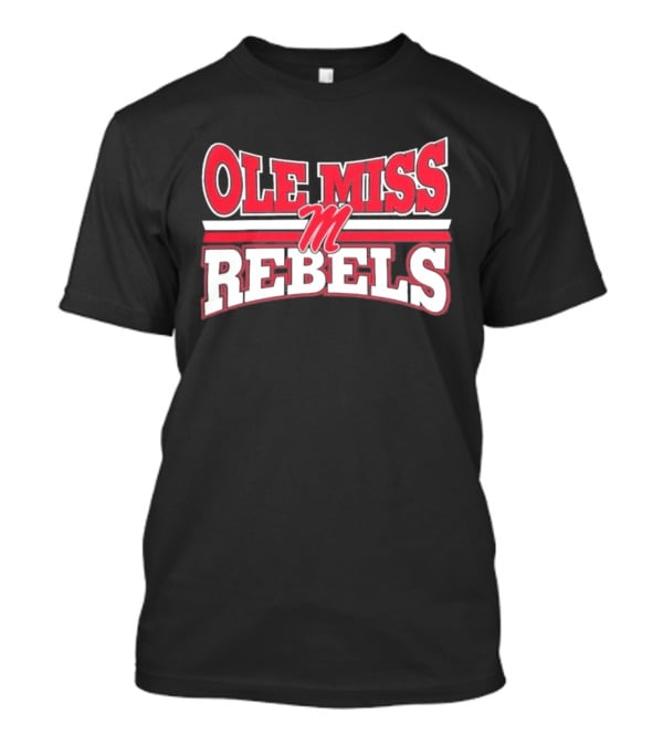 Ole Miss Rebels Team M Zoom Sports Fan T-Shirt