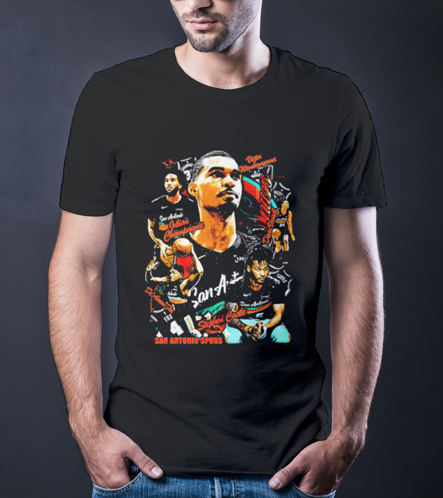 San Antonio Spurs Basketball Legend T-Shirt