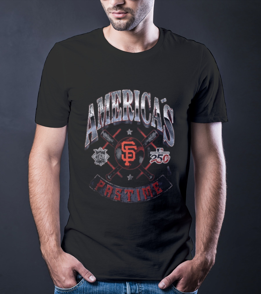 America's Pastime San Francisco Celebrate 250th Baseball Anniversary T-Shirt