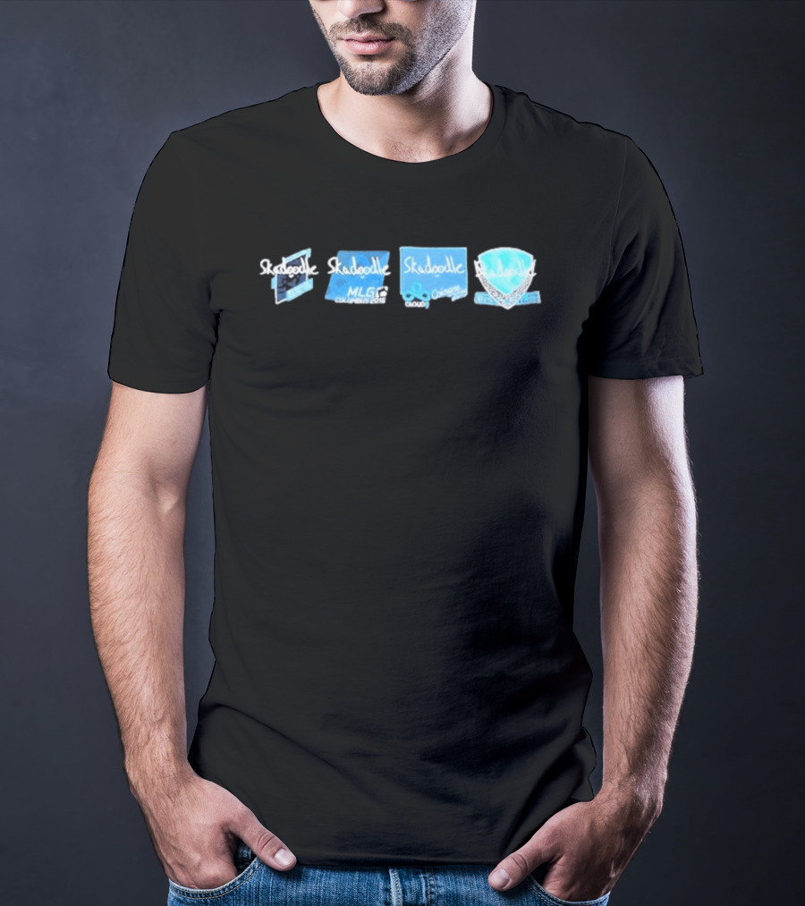 Skadoodle MLG Columbus Cluj Napoca 2015 Stickers T-Shirt
